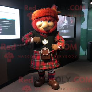 Mascot character of a...
