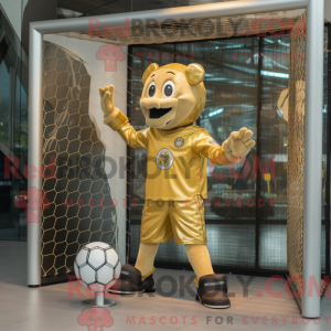 Mascottefiguur van een...