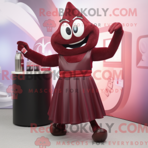 Personagem de máscara de um...