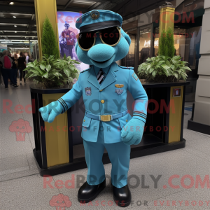 Postava maskota Cyan...