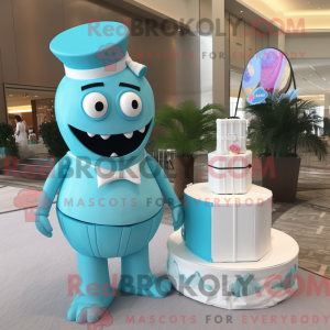 Mascot karakter van een...