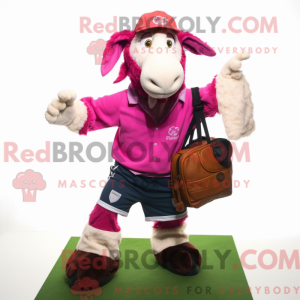 Mascot character of a...