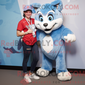 Mascot karakter van een...