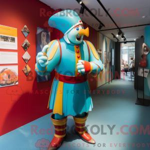 Mascot character of a...
