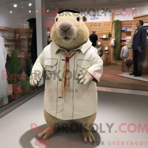 Mascot karakter van een...
