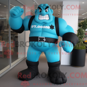 Personagem de máscara de um...