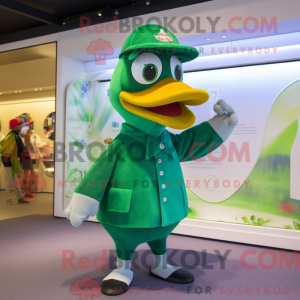 Mascottefiguur van een...