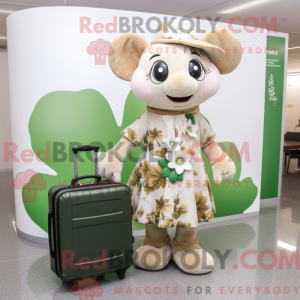 Mascot karakter van een...