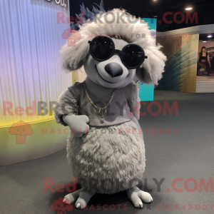 Mascottefiguur van een...