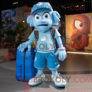 Personaje mascota de Sky...