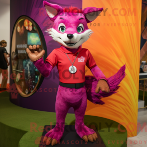 Mascottefiguur van een...