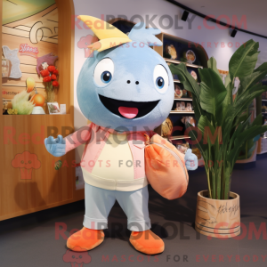 Maskotfigur af en...