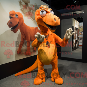 Mascot karakter van een...