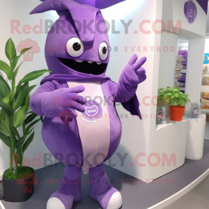 Lavendel armbånd maskot...