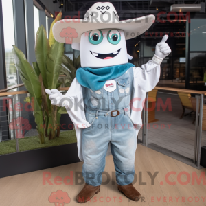 Mascot character of a White...