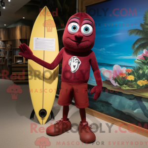 Mascot character of a...