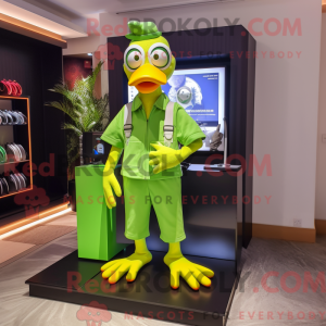 Personnage mascotte d un...