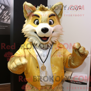 Mascottekarakter van een...
