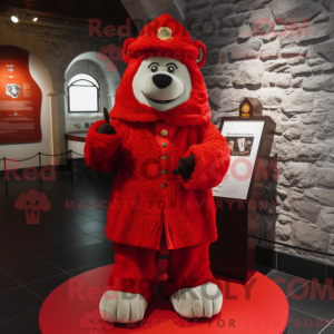 Mascottekarakter van een...