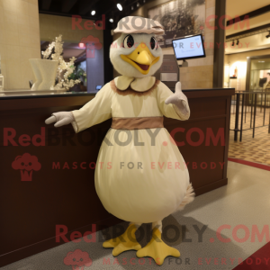 Mascot karakter van een...