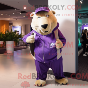 Mascot karakter van een...