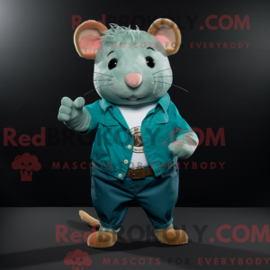 Mascot karakter van een...