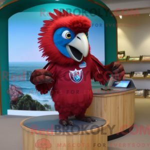 Mascot character of a...