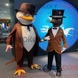Mascottekarakter van een...