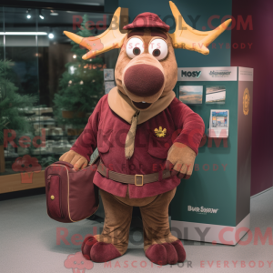 Mascot character of a...