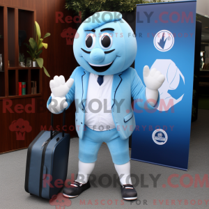 Mascot character of a Sky...