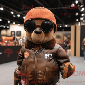 Mascottefiguur van een...