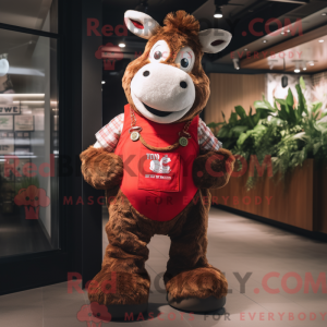 Mascottekarakter van een...