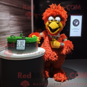 Maskot karakter af en...
