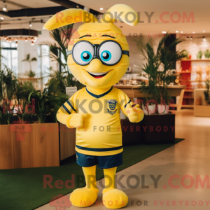 Mascot character of a Lemon...