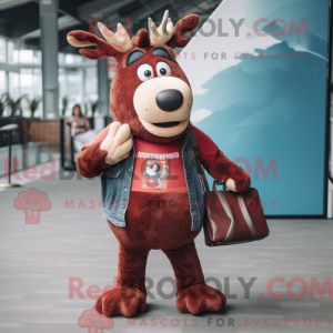 Mascot karakter van een...