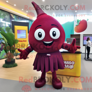 Mascot karakter van een...