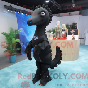 Mascot character of a Black...