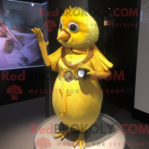 Mascot karakter van een...