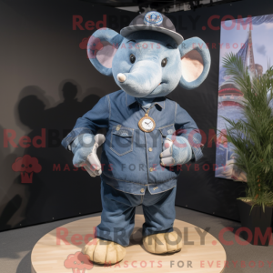 Mascottefiguur van een...