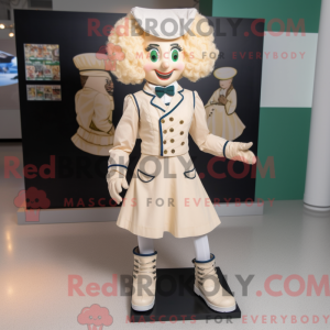 Mascot character of a Cream...