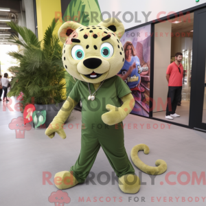 Mascottefiguur van een...