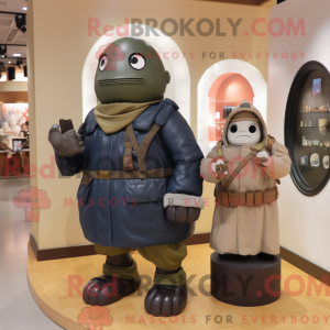 Maskotkarakter av en...