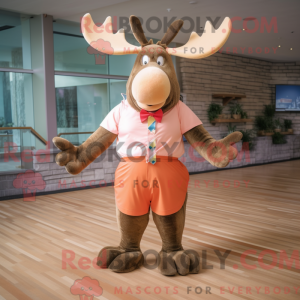 Mascot character of a Peach...