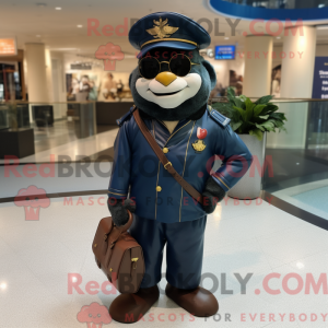 Mascottefiguur van een...