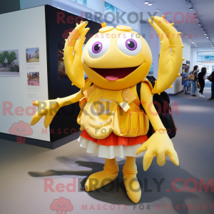 Mascot character of a Gold...