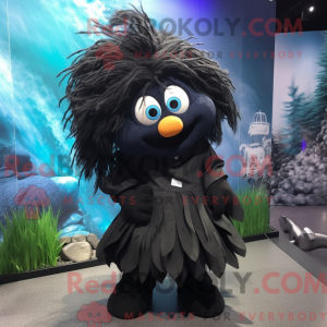 Mascot character of a Black...