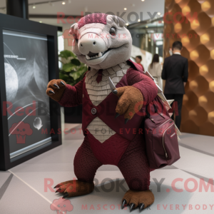 Personnage mascotte d un...