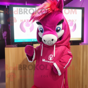 Magenta Mare mascotte...