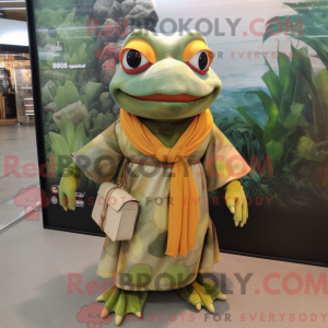 Mascottekarakter van een...