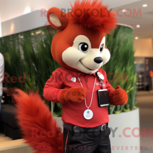 Personnage mascotte d une...
